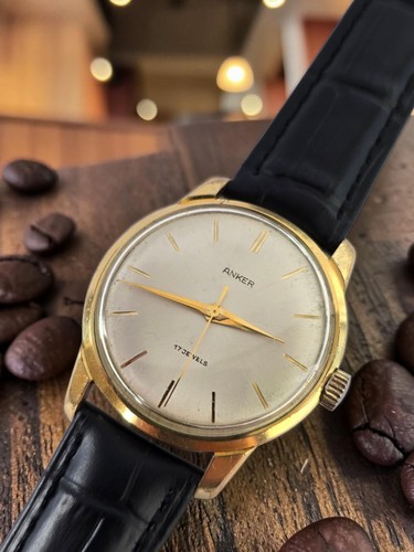 Anker vintage armbandherrenuhr - vintage,