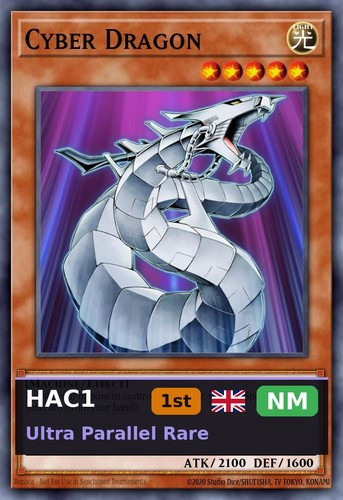 Cyber dragon hac1 - hac1-014, 1st