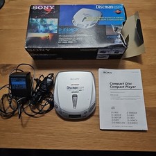 Sony Discman D-E406CK Digital Mega Bass CD Player Zustand Sehr Gut Mit OVP CD