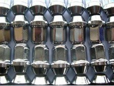 4 x Radmuttern Chrom M12x1,5