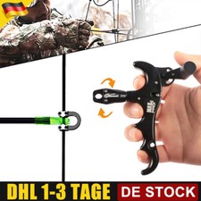Bogenschießen Release Aids 3 or4 Finger Compound Bogen Aluminium Metall D-Loop?