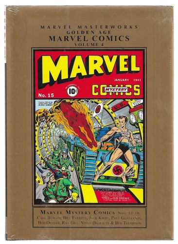 Marvel masterworks golden age - marvel,
