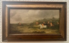 Gemälde jagdszene fuchsjagd - jagdszene,
