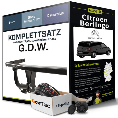Anhängerkupplung starr für