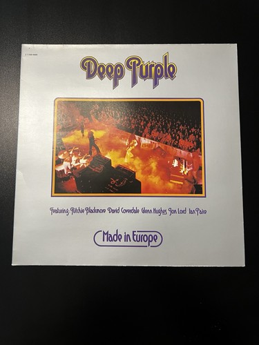 Schallplatte deep purple made - schallplatte,