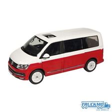 NZG VW Volkswagen T6 Multivan Generation Six Rot Weiss 1:18 9541/10