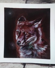 Fuchs kunst acrylgemälde - kunst,