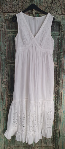 Sommer kleid lang weiß - kleid,