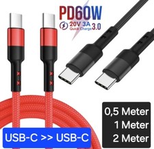 Ladekabel USB-C auf USB-C 3A