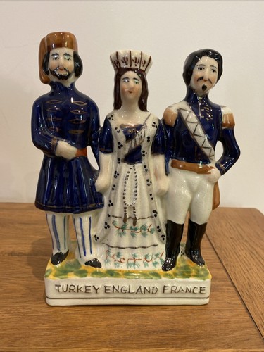 Vintage staffordshire figur - vintage,