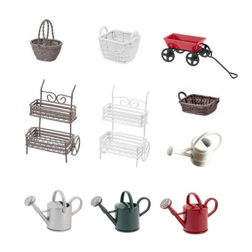 Mini deko garten - garten,, eimer