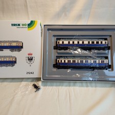 mes-94840	Trix 21242 H0 Hofzug Kaiser Wilhelm II. Gefolgewagen + Speisewagen