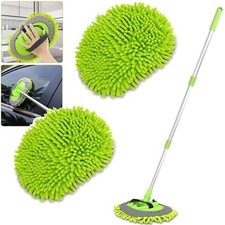 Chenille Mikrofaser Waschbürste Teleskop Wohnmobil LKW PKW 50×20×10 cm