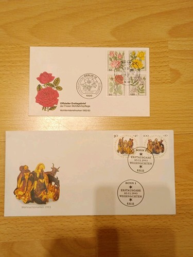 Ersttagsbriefe sondermarken - ersttagsbriefe,
