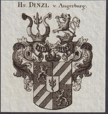 Dinzl v. Angerburg Wappen coat