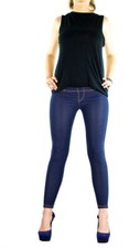 Damen Leggings Jeans Optik