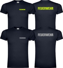Kinder Feuerwehr T-Shirt Shirt