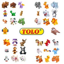 Tolo Toys Brandneu Erste Freund Tiere Welpe Giraffe Schlange Affe