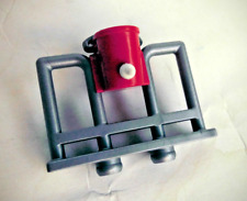 PLAYMOBIL Geländer mit Kälbchen-Nuckeleimer aus Set 5119 Bauernhof mit Silo