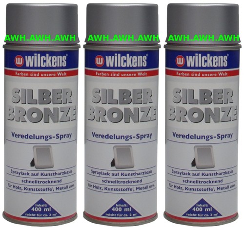 3x400ml silberbronze lackspray - 3x400ml,