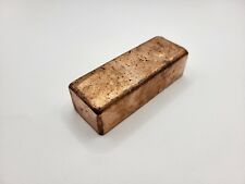 Kupfer Barren 960g Cu99,5 sauberes, reines Kupfer für Kupfer Gießen Millberry-Cu