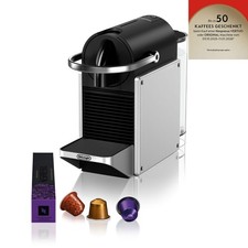 2025 Neu DeLonghi EN127.S Pixie Re-Design Silver Nespresso Coffee Machine 19 Bar
