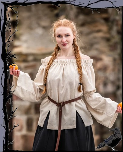 Mittelalter larp marktbluse - mittelalter,