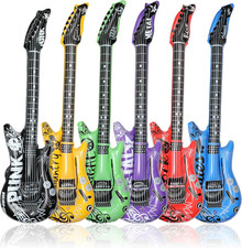 Aufblasbare Luftgitarre 6er