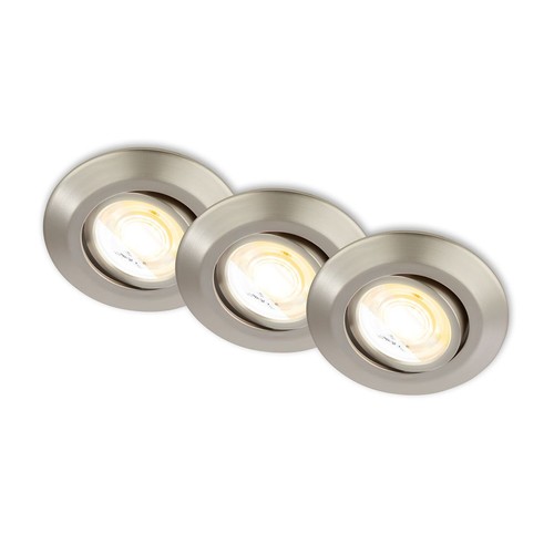 3er set led einbaustrahler - 3er,