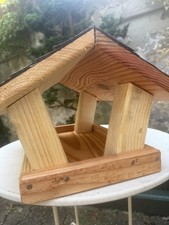 Vogelfutterhaus Fichte,Kiefer Massiv Handarbeit geölt