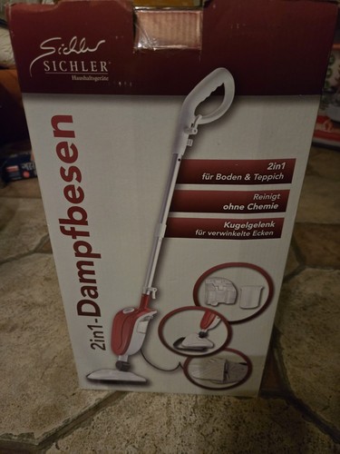 Sichler 2in1 dampfbesen 250 - 2in1-dampfbesen, db-250