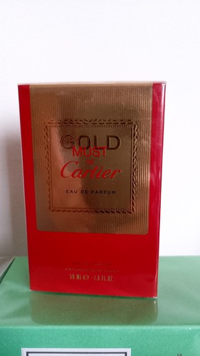 Must gold cartier edp sealed - edp,
