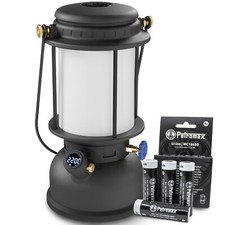 Petromax LM500 | LED Laterne Outdoor | 160 Std. | Powerbank inkl. 4er Pack Akku