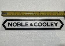 Noble & Cooley Drums Logo Aufkleber - weiß oder schwarz