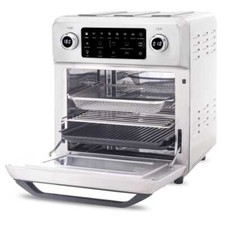 BOBHOME Heißluftofen 14L Airfryer Grill Dörrgerät mit Touch & Rotisserie