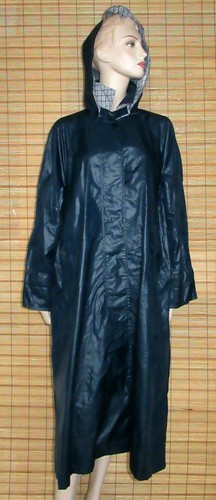 Blauer regenmantel nylon - regenmantel,