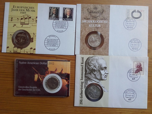Numisbriefe deutsche mark - dm,