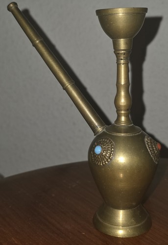Antike messing miniatur - messing,