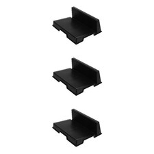  3 Stück antistatische Stangenhalterung, 25 Steckplätze, L-Typ-Umlaufregal,