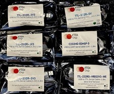 6 Stück FTDI Chip USB-auf-UART-Kabel TTL-232 C232HD