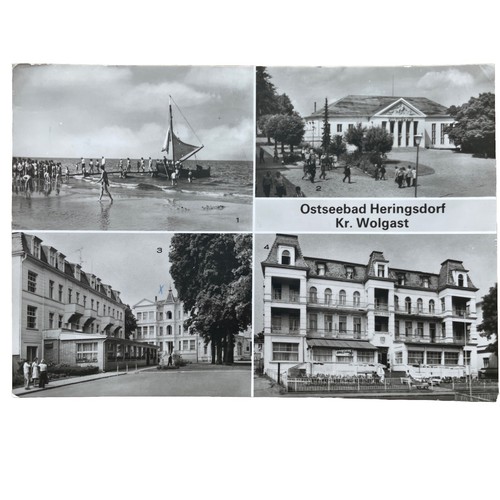 Ansichtskarte ostseebad - ansichtskarte,