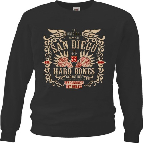 Sweatshirt san diego hard - san,
