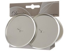 4 Kerzenhalter 10cm Metall zum
