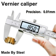 Stainless Steel 150mm 6'' Industry Vernier Caliper Digital Caliper Measure Tool