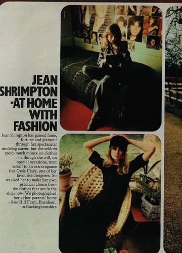 Jean shrimpton home with - shrimpton,