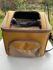 Fahrrad Hundetasche vorn 40x28x34 cm Transporttasche Katze Hund Hundebox faltbar