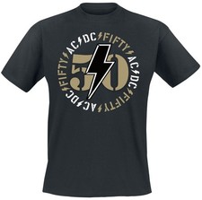 ACDC T-Shirt Herren Fifty Bold