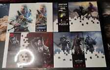 THE WITCHER 8 PUZZLE SAMMLUNG - TRISS - GERALT - JIGSAW - !! SELTEN NEU & OVP