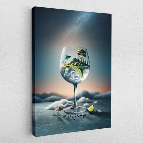 Leinwandbild poster acryl - poster,