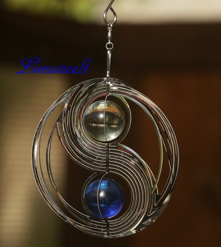 Edelstahl windspiel spinner - edelstahl,